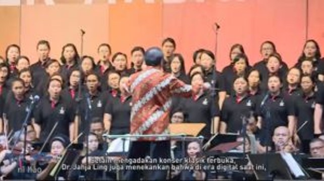 Konser Musik Klasik <i>Outdoor</i> Pertama di Indonesia