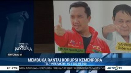 Membuka Rantai Korupsi Kemenpora