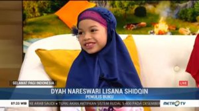 Kisah Lisana, Gadis Umur 7 Tahun Jadi Penulis Buku (1)