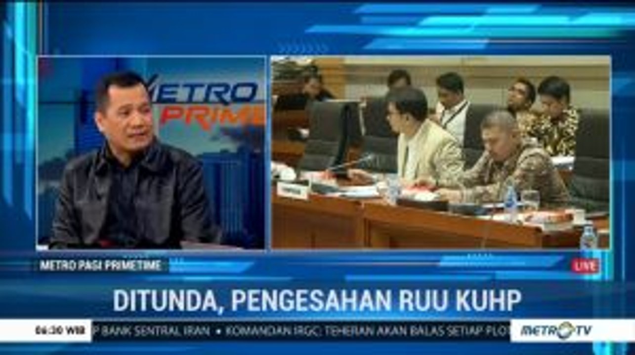 Kontroversial, RUU KUHP Ditunda (1)