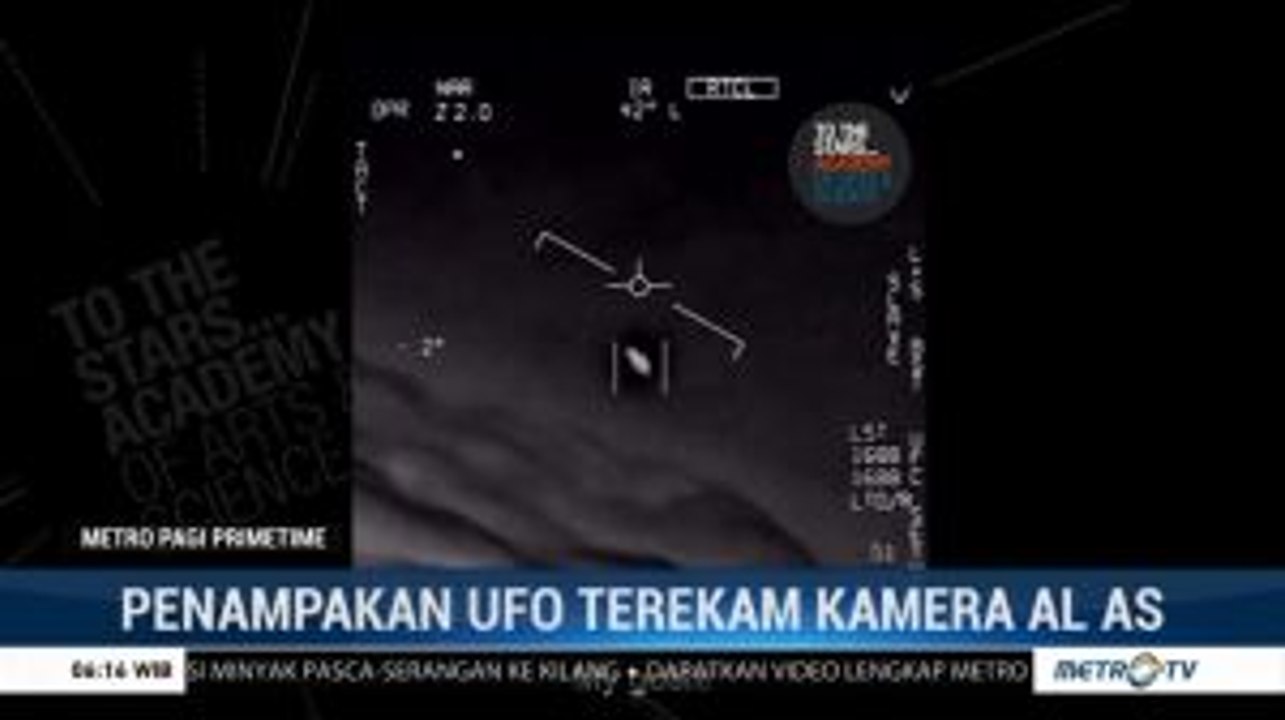 Angkatan Laut AS Akui Kebenaran Video Penampakan UFO