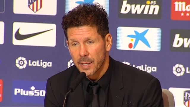 Simeone: Los jugadores no tienen en el contrato jugar 90 minutos