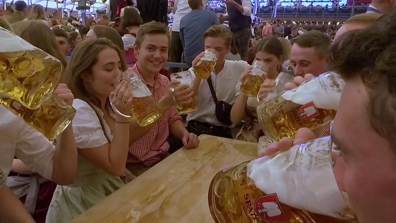 'O zapft is!': Munich's world-famous Oktoberfes...