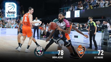 Jeep® ÉLITE : Boulazac vs Le Mans (J1)