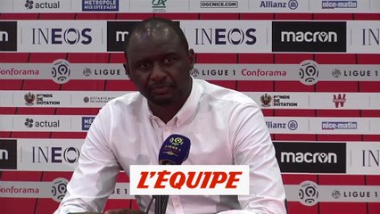 Vieira «Une victoire intéressante» - Foot - L1 - Nice