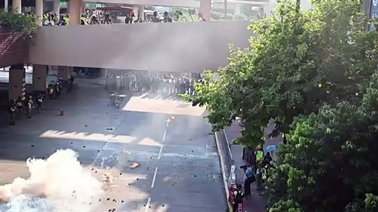 Confrontos em Hong Kong