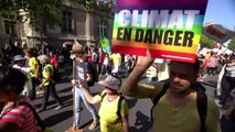 지구촌 청소년 수백만 기후변화 대응 촉구 시위 / YTN