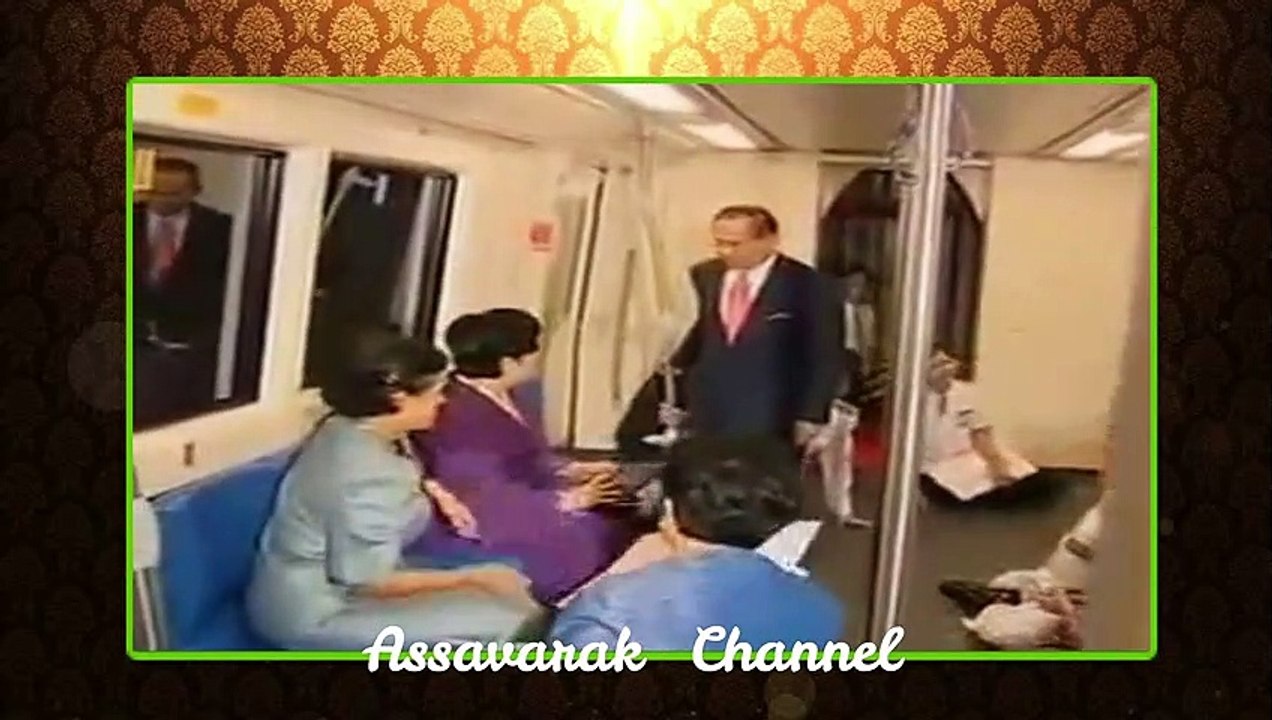 ในหลวง ร.9 พระพันปีหลวง และกรมสมเด็จพระเทพฯ เสด็จฯ เปิดเดินรถไฟฟ้าใต้ดินสายแรกของประเทศไทย 3 ก.ค. 2547