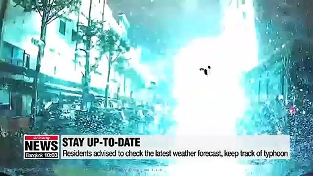 Tips to avoid harm and minimize damages from Typhoon Tapah