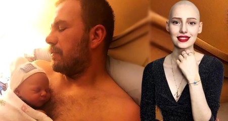 Tolga Karel üçüncü kez baba olduğunu Neslican'ın fotoğrafını paylaşarak duyurdu