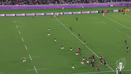 George Bridge's amazing try against South Africa - Rugby World Cup 2019