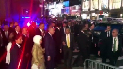 ABD’de Cumhurbaşkanı  Erdoğan’a Sevgi Seli