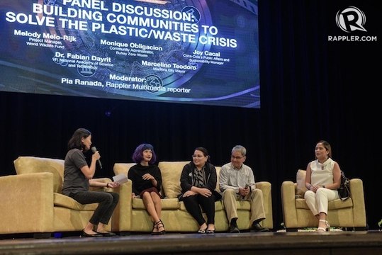 Panel discussion: Building communities to solve the plastic/waste crisis