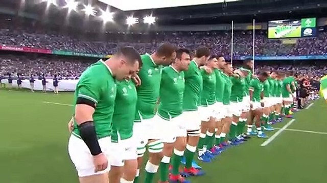 Ireland's National Anthem at Rugby World Cup 2019