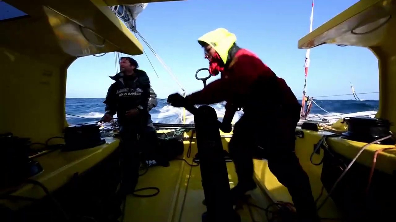 Défi Azimut 2019 : CONCOURS  Vidéo du médiaman Christophe Favreau à bord de la Mie Caline Artisans Artipole sur les 48h Azimut - Défi Azimut 2019