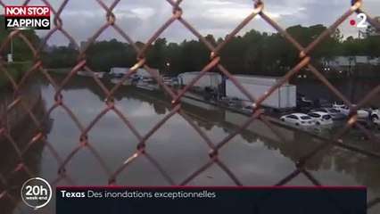 États-Unis : Le Texas sous les eaux après une tempête tropicale (Vidéo)