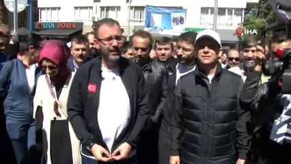 Bakan Kasapoğlu gençlerle beraber yürüdü