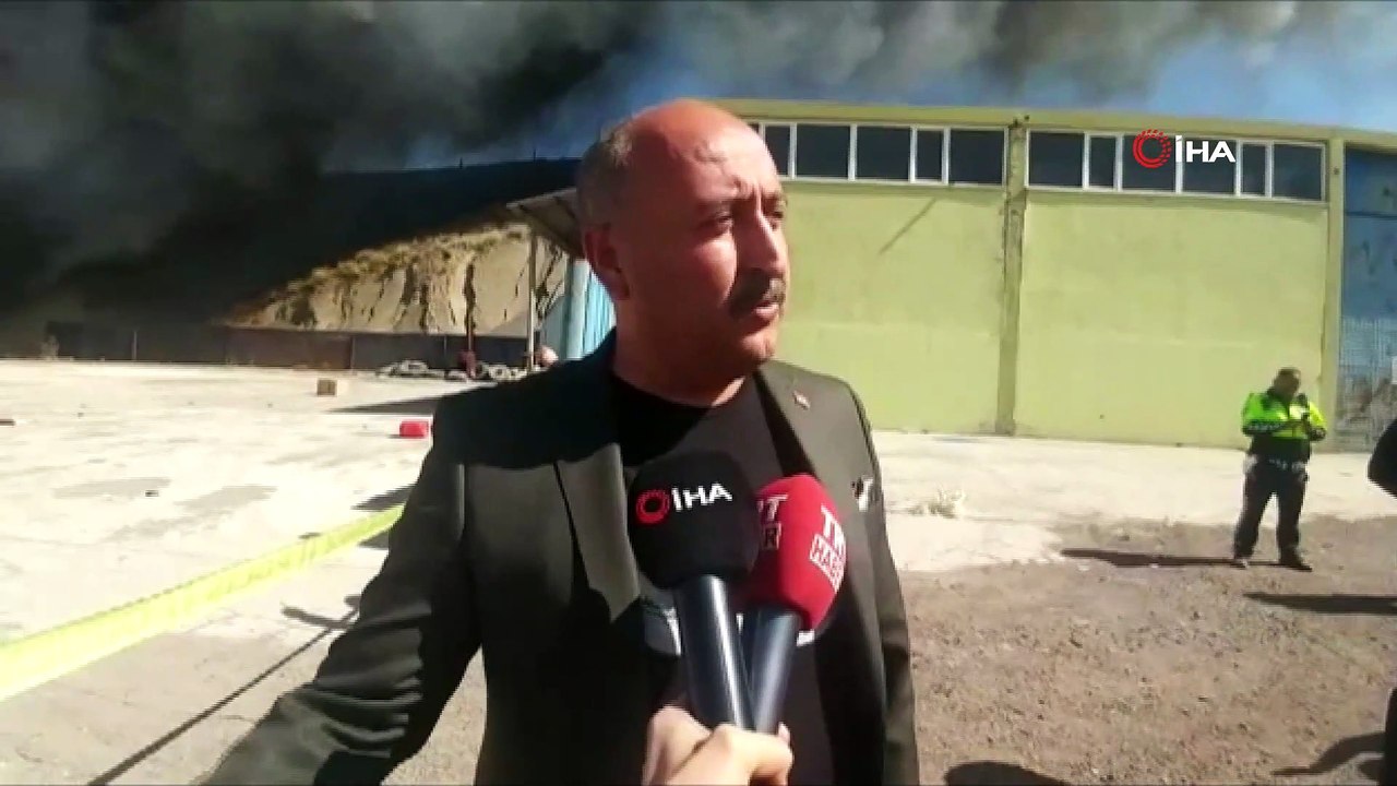 Kırıkkale OSB'de fabrika yangını