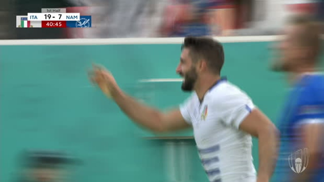 Italy cruise to opening game victory against Namibia