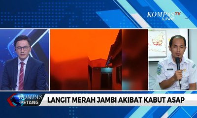Penjelasan Langit Merah Jambi oleh BMKG