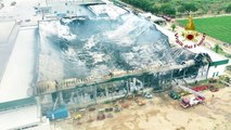 Foggia - Incendio in un'azienda agricola (22.09.19)