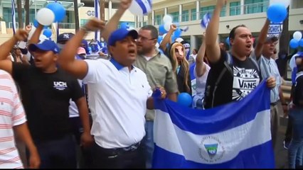 Nicaragua police clash with protesters urging president to quit