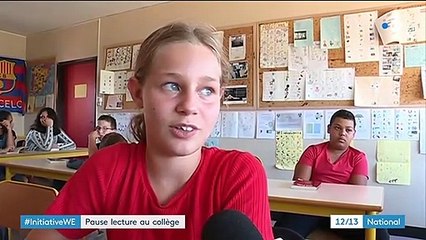 Allier : pause lecture pour les collégiens