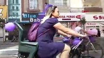 Kadın hakları konusunda farkındalık yaratmak için 'Süslü Kadınlar Bisiklet Turu'