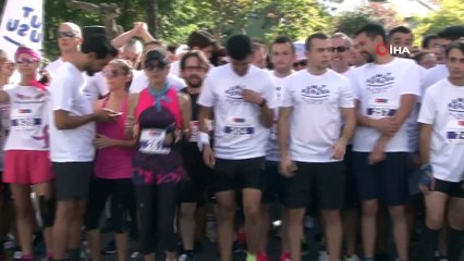 Çocukluk çağı kanserine farkındalık amacıyla 'KAÇUV Umut Koşusu' yapıldı