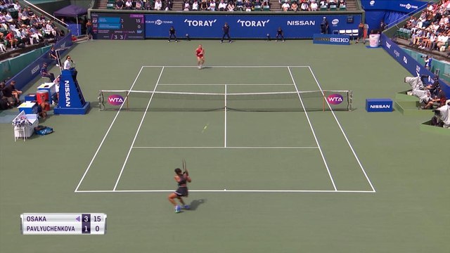 تنس: بطولة الباسيفيك: اوساكا تهزم بافليوشينكوفا 6-2 و 6-3