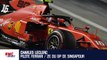 Formule 1 : la frustration de Leclerc, deuxième derrière Vettel à Singapour