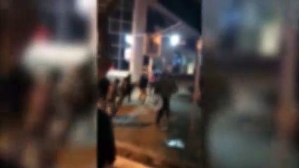 Vídeo mostra pancadaria ocorrida na madrugada na Rua Paraná, no Centro