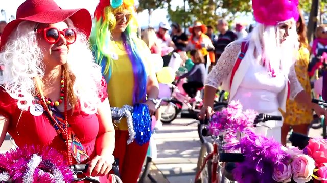 'Süslü Kadınlar Bisiklet Turu' etkinliği - TEKİRDAĞ