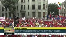Venezuela: ciudadanos se movilizan por entrega de firmas antiTrump