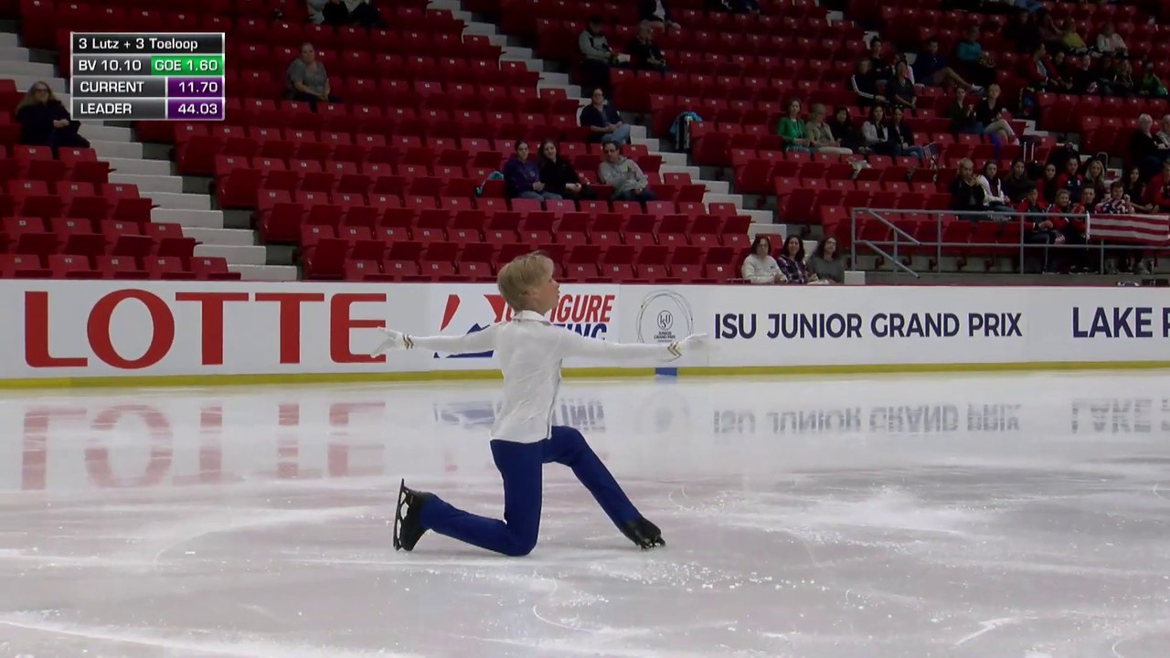 2019 Stephen Gogolev JGP Lake Placid SP (1080p)