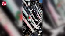 Bisiklet etkinliğinde skandal! AKP'li belediye İBB'nin logosunu kapattı