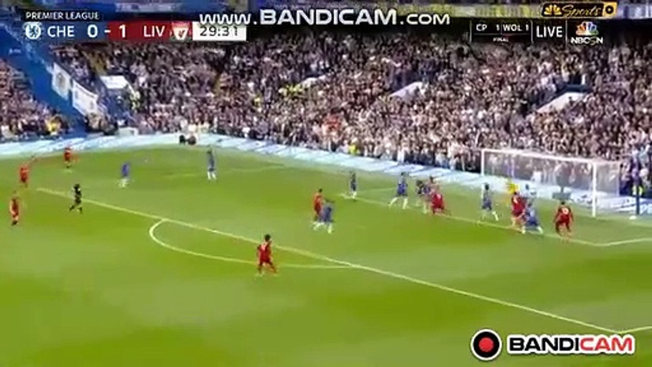 Goal Firmino (0-2)Chelsea FC  vs Liverpool FC