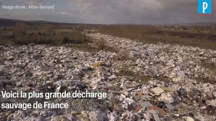 Ils s'attaquent au nettoyage de la plus grande décharge sauvage de France