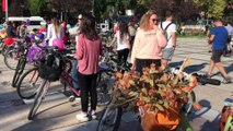 'Süslü Kadınlar Bisiklet Turu' etkinliği - EDİRNE