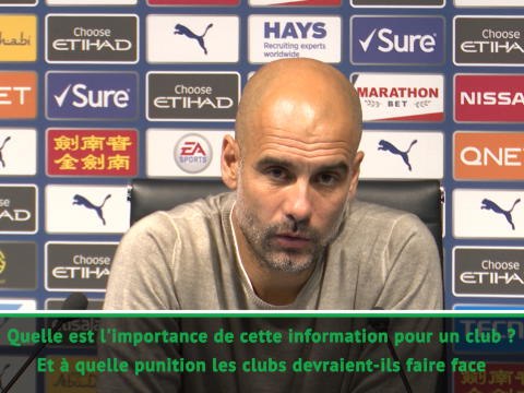 Man City - Guardiola : Il n'y a plus de secrets dans le football