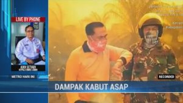 BMKG: Perubahan Warna Langit di Muaro Jambi Akibat Banyaknya Titik Panas