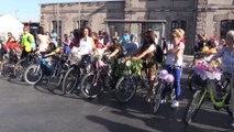 'Süslü Kadınlar Bisiklet Turu' etkinliği - BALIKESİR