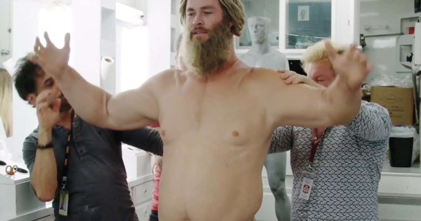 AVENGERS ENDGAME "Becoming Fat Thor" Behind the Scenes - Chris Hemsworth