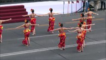 Rapa Nui and Chilean traditional dance independence day celebration 2019 in Chile