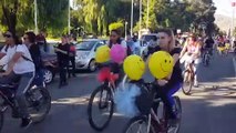 'Süslü Kadınlar Bisiklet Turu' etkinliği - ERZİNCAN