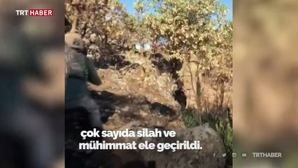 Kıran-2 Operasyonu'nda çok sayıda silah ve mühimmat ele geçirildi