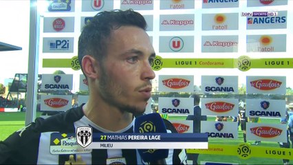 Mathias Pereira Lage : "On a super bien joué le coup jusqu'à la fin"
