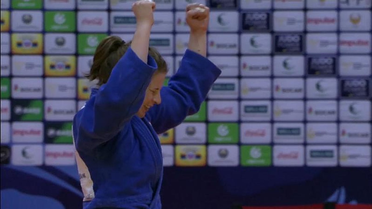 Judo grand prix taschkent - gold für bernadette graf