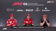F1 2019 Singapore GP - Post-Race Press Conference