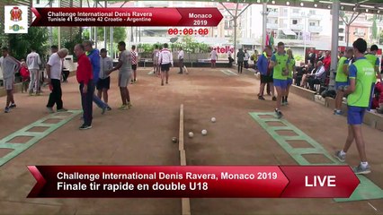 Finale du tir en relais U18, Challenge International Denis Ravera, Monaco 2019